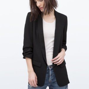 Zara Crepe Blazer